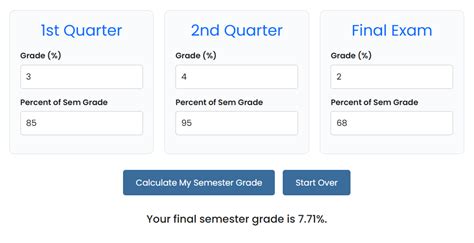 Semester grade calculator high school. 0 scale.  Add unlimited courses, get instant ...