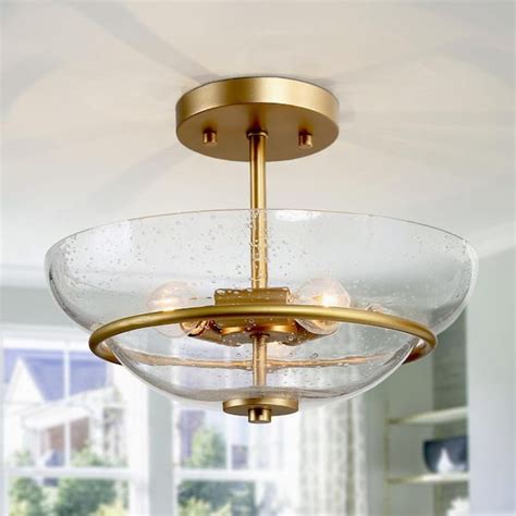 Semi Flush Mount Bowl Ceiling Light Wayfair