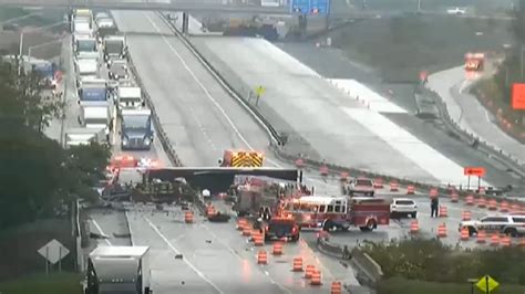 Semi crash closes I-70 west for hours near Golden
