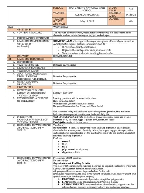Semi detailed lesson plan sample pdf.  This document contains a semi-detailed lesson p...