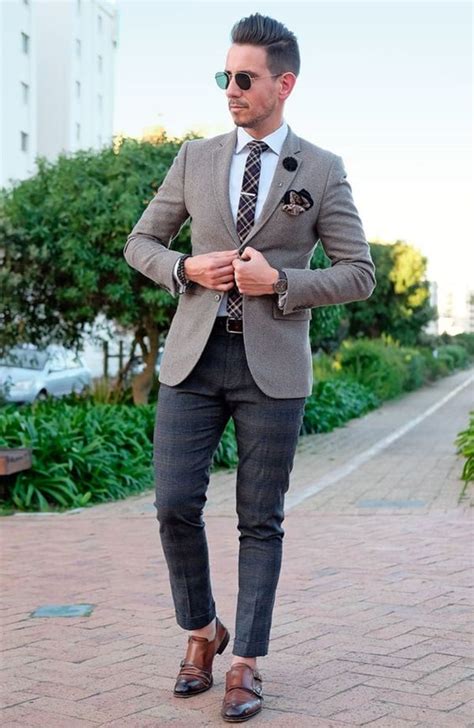 Semi formal wedding attire for men. Floral or tropical prints work especially well for a summer wedding. Just be sure to counter the more casual feel of the shirt with super-sleek accent pieces like a dress shoe, sharp shades, a ... 