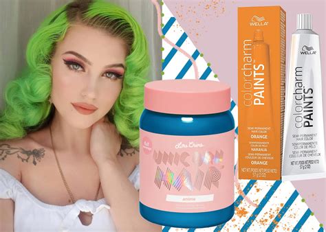 Semi permanent hair dye. Semi-permanent dyes remove natural coloring from the hair shaft but are weaker than permanent dyes. This means they tend to cause less damage. Semi-permanent dyes typically wash out within 4–12 ... 