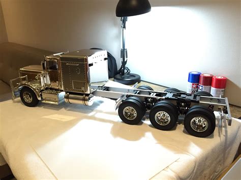 Tamiya 40'Container Semi-Trailer for RC Tractor Truck 56330. 4.3 out of 5 stars 22. No featured offers available $981.81 (4 new offers) Ages: ... RC-Hub 2pcs Aluminum Alloy Front Wheels Rims for 1/14 Tamiya Trailer Truck RC Car (Width 25mm) 4.9 out of 5 stars 24. $32.99 $ 32. 99. FREE delivery Mon, Jan 15 on your first order. Only 3 left in stock.. 