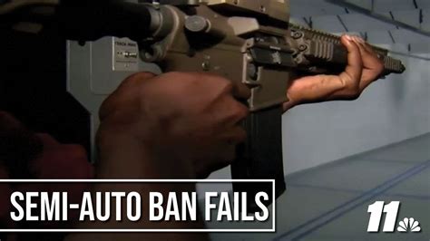 Semi-automatic firearm ban fails in committee