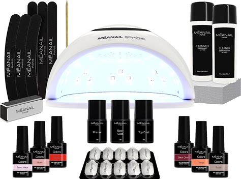 Semi-permanent Gel Nail Polish Manicure Kit I 6 Varnishes and