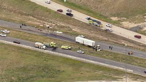 Semi-truck crash on E-470 causes 'significant delays' near Denver airport