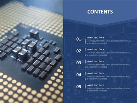 Semiconductor Free Presentation Template