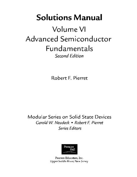 Semiconductor device fundamentals solution manual download. - Impacting social policy a practitioner guide to analysis.