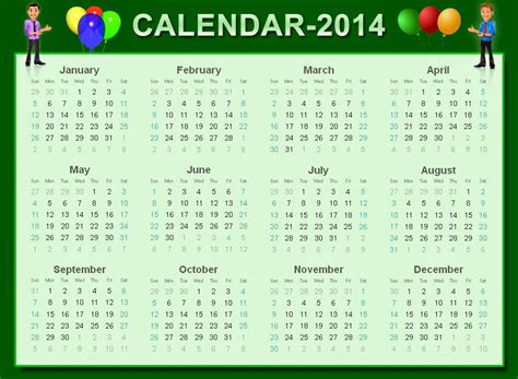 Semo 5 Year Calendar
