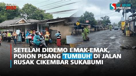 Sempat Didemo Emak-Emak, Jalan Provinsi di Desa Tegalurung …