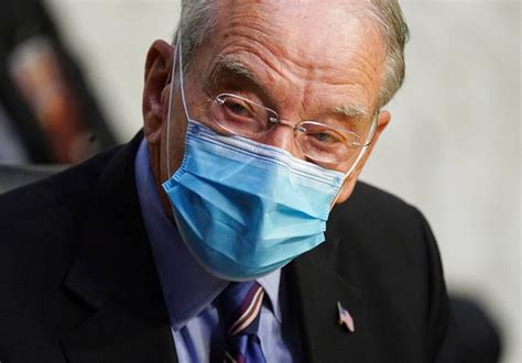 Sen. Grassley, 87, says he tested positive for coronavirus