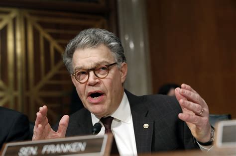 Sen. al franken. 2016. Franken visited nine different states in 2016 as part of an effort to help Clinton get elected to the White House. He traveled to New Hampshire, Wisconsin and California, where he campaigned ... 