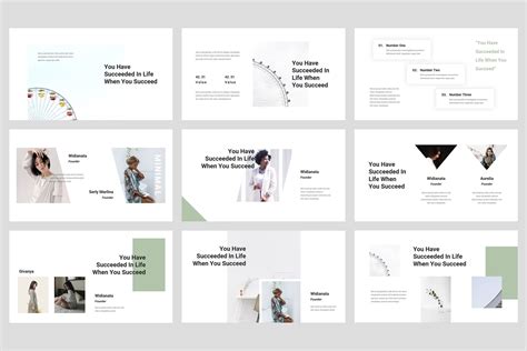 Sena Minimal Google Slides Template By Stringlabs Thehungryjpeg Com