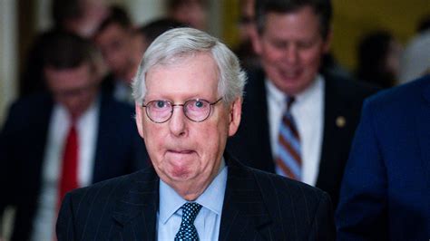 Senate GOP leader Mitch McConnell hospitalized after fall