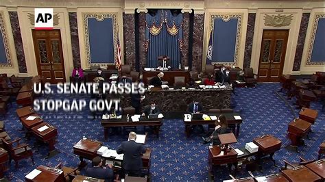Senate OKs stopgap bill to fund government until Nov. 17: live coverage