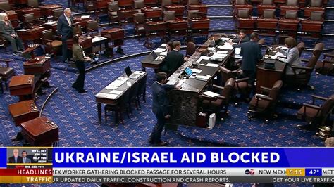 Senate impasse over border policy continues to threaten aid to Ukraine and Israel