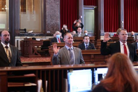 Senator Edler sworn in to second term in Iowa Senate