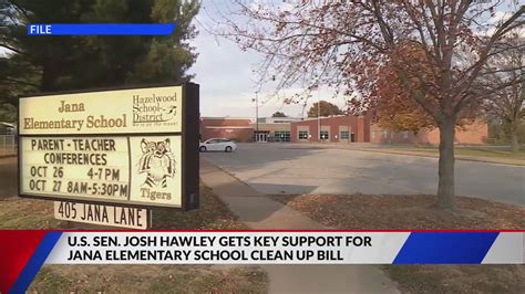 Senator Hawley's school cleanup bill gains support