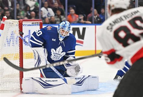 Senators score three times in the third to down Maple Leafs 6-3