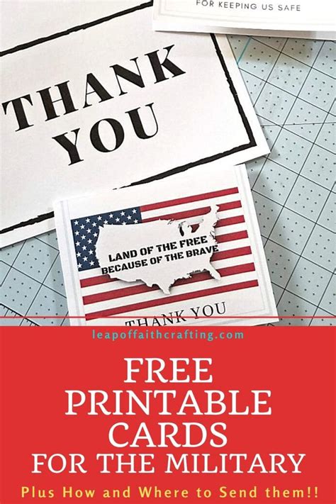 Send A Thank You Card To Our Troops Free Printable Cards Hand Lettering Practice Printable Cards