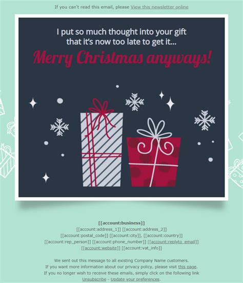 Send Xmas Cards Via Facebook - The Next Web