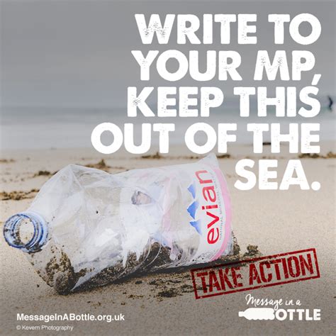 Send a Message In A Bottle to Parliament - Surfers Against Sewage