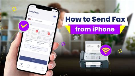 Send a fax from my phone. With the proper equipment, it is possible to send and receive faxes. There are several configuration options, allowing you to select the setup that will be ... 