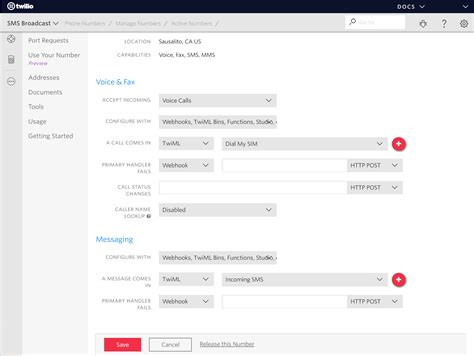 Send and receive text messages with Programmable SMS Twilio