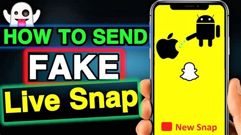 Send fake live snapchats 2018.  Please remember to use these methods eth...