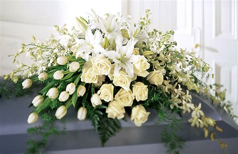 Send flowers to funeral home. Yes, it is appropriate to send a green or flowering plant. Some funeral homes will deliver plants or flowers to the bereaved's home after the memorial services, ... 