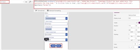 Send form by email powerapps. .  Explore the properties and configuration in this comp...
