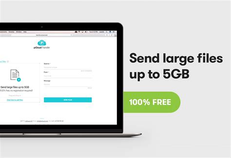 SendGB Send Large Files Free file transfer