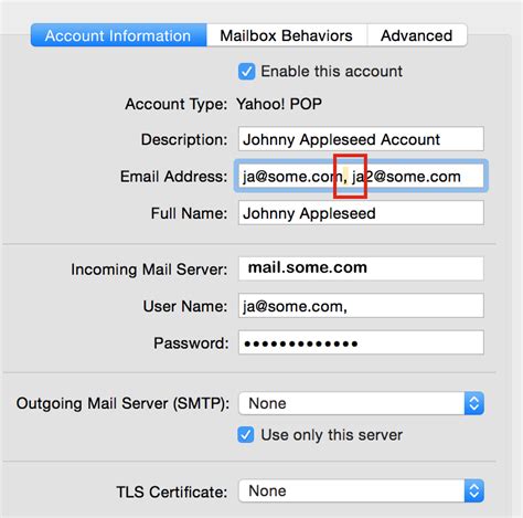 Sending From Multiple From Addresses in macOS Mail