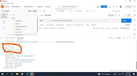 Sending request with formdata failed! it send an empty object! Help Postman