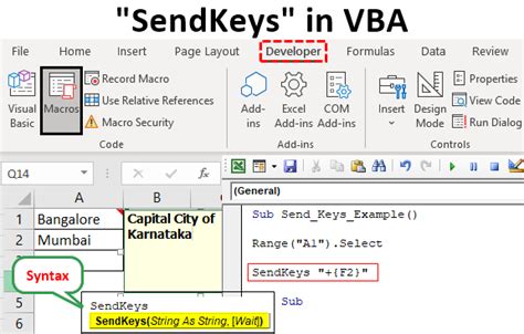 Sendkeys tab vba.  SendKeys is the only ways to send keystrokes to many w...