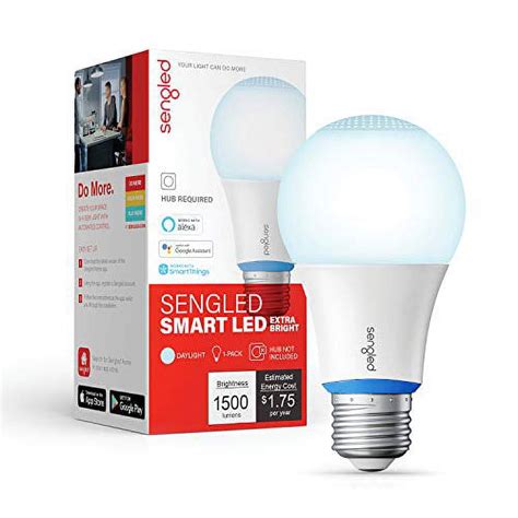 Sengled Smart Light Bulbs 100W, Zigbee Hub Required, Extra Bright Smart …