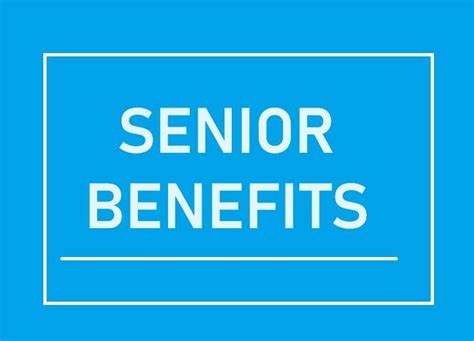 Senior Benefits Program Extended Until 2015