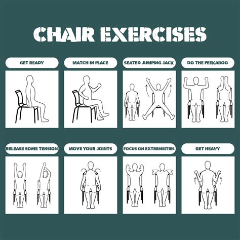 Senior Chair Exercises Printable Printable Blank World