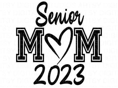 Senior Mom 2023 Svg Free
