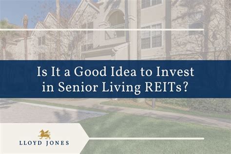 Senior housing reit. Things To Know About Senior housing reit. 