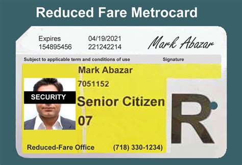 Senior metrocard. No, I am not a Reduced-Fare customer and would like to applyAre you a Reduced-Fare Customer? Yes, I am a Reduced-Fare customer and have a question/concern. *. All … 