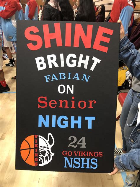 Check out our football senior night signs select