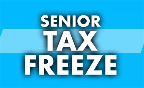 Senior tax freeze option starting today