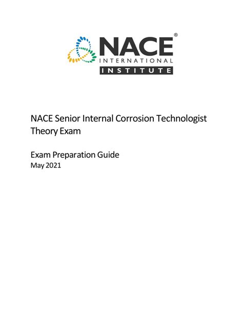 Senior-Internal-Corrosion-Technologist Clear Exam