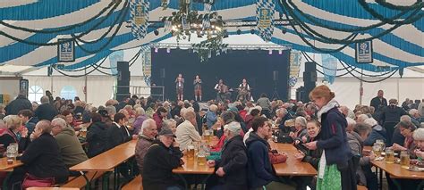 Seniorennachmittag Volksfest Gemeinde Ismaning