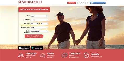 Seniors match. Senior Match is a dating site designed for senior singles who want services that will help them to make new friends online, find travel partners, and even start a serious, long-term relationship with someone else.. Seniormatch.com began as a senior dating site in 2003, giving it over 20 years of experience in facilitating relationships for seniors in … 