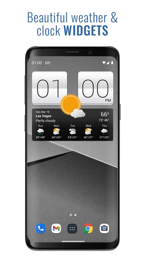 Sense V2 Flip Clock Weather APK Download for Android 