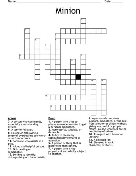 Crossword puzzle answers for: 'Sense of loathing and disgust 9' at Across 'N Down . 