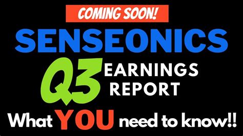 Senseonics: Q3 Earnings Snapshot