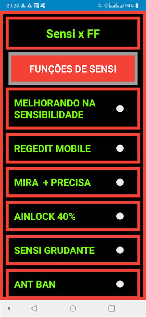 Sensi ff.  Enhance game control and reduce lags for smoother performance.  Fi...